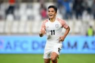 Sunil Chhetri struck his 72nd International goal against Oman